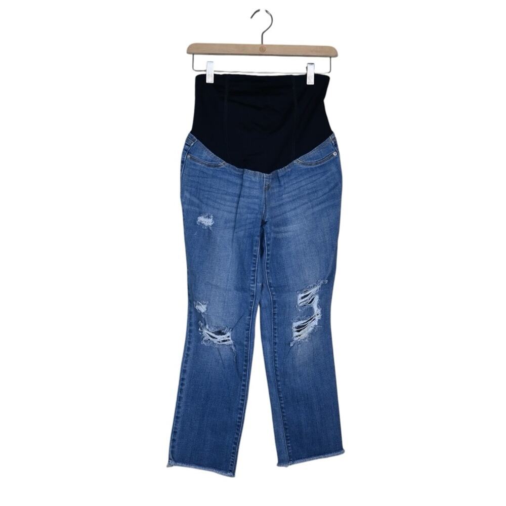 Isabel Maternity Women's 2 Straight Crop Jeans